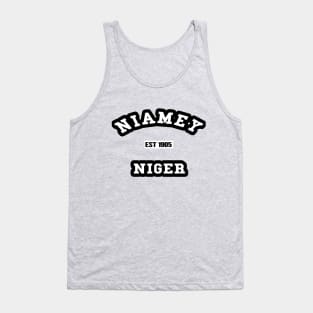 🌍 Niamey Niger Africa Strong, Established 1905, City Pride Tank Top